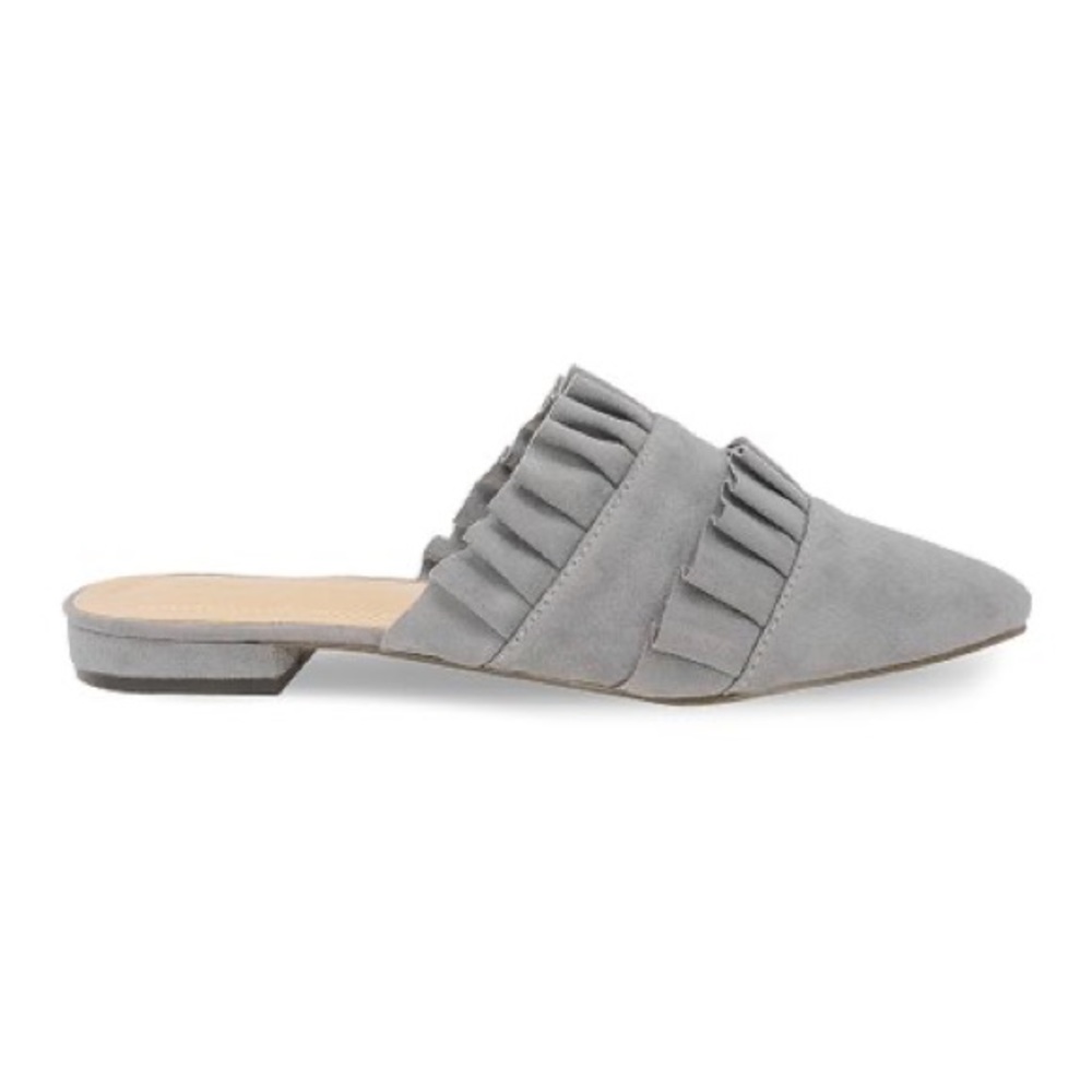 Chase + Chloe Ruffle Mules - Picture 2 of 3